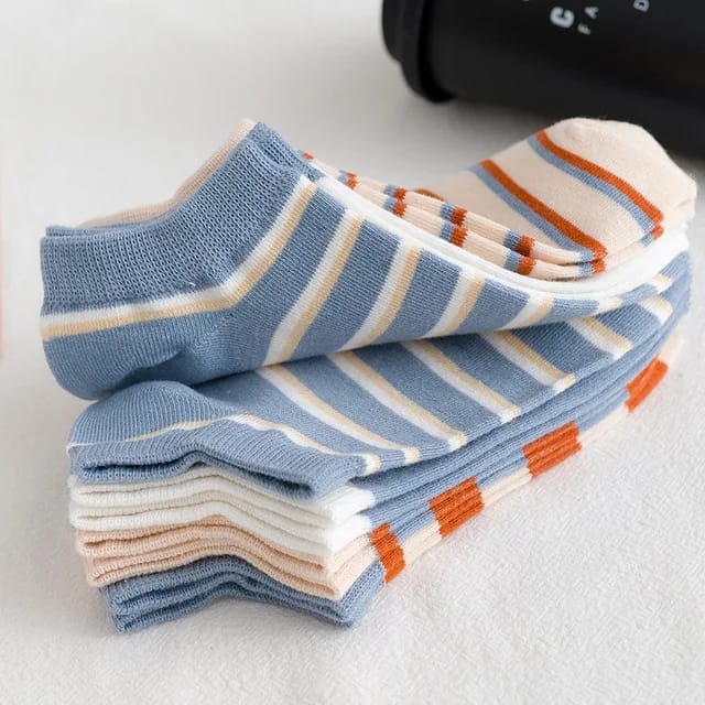 Striped Ankle Sock 6 Colors